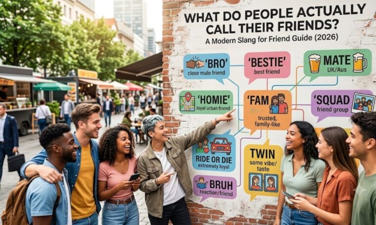 What Do People Actually Call Their Friends? Slang for Friend Guide (2026)