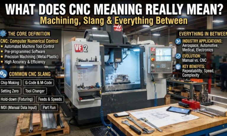 What Does CNC Meaning Really Mean Machining, Slang & Everything Between