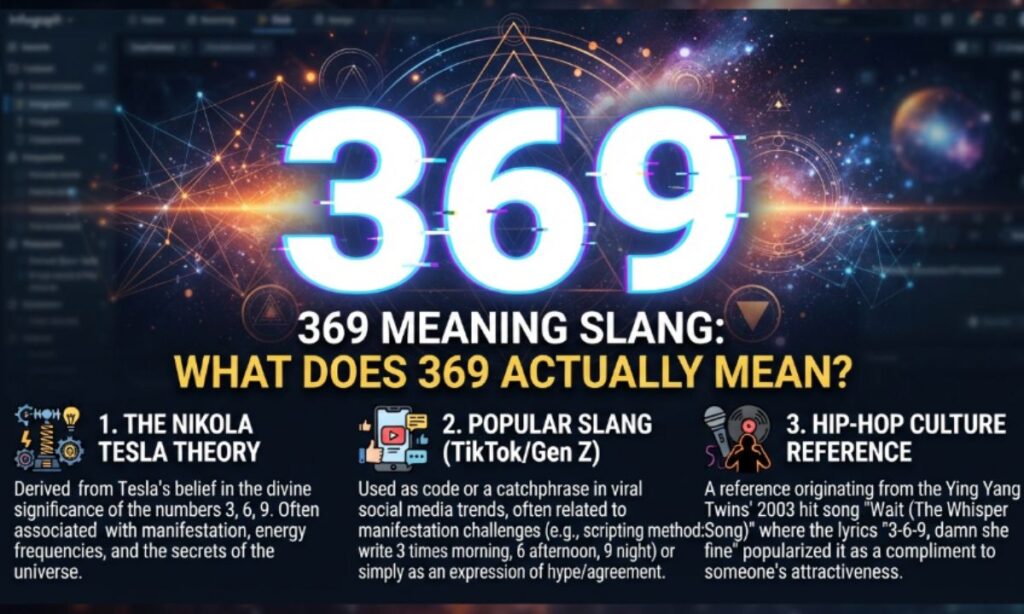 369 Meaning Slang What Does 369 Actually Mean