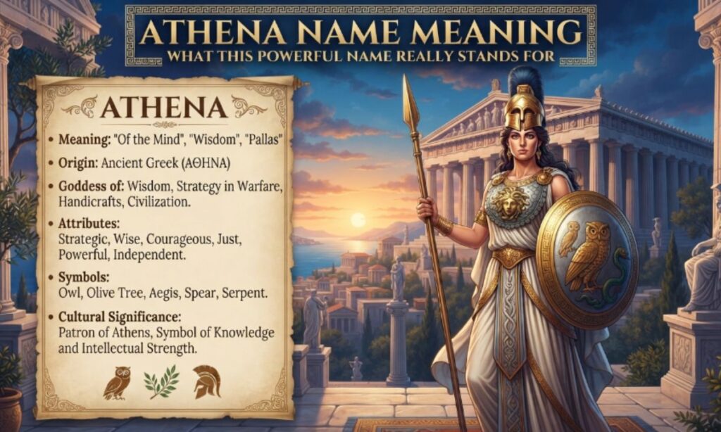 Athena Name Meaning What This Powerful Name Really Stands For