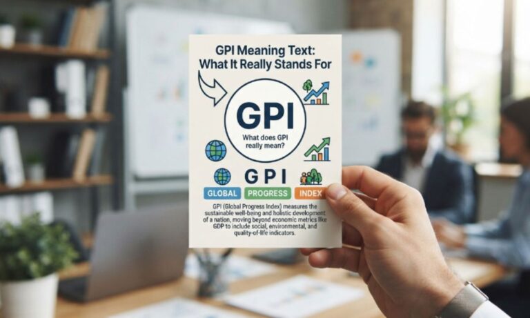 GPI Meaning Text What It Really Stands For
