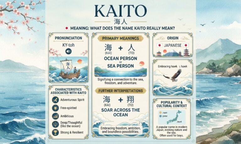 Kaito Meaning What Does the Name Kaito Really Mean