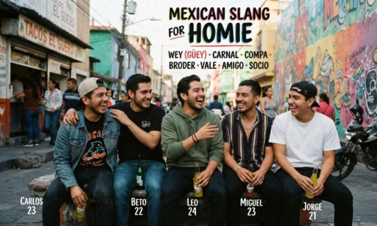 Mexican Slang for Homie The Words Mexicans Actually Use for Friend