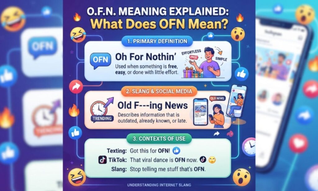 OFN Meaning Explained What Does OFN Mean in Texting, Slang, TikTok & More