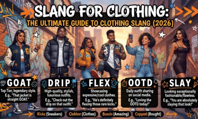 Slang for Clothing The Ultimate Guide to Clothing Slang (2026)