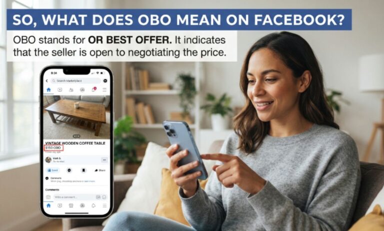 So, What Does OBO Meaning Facebook Really Stand For