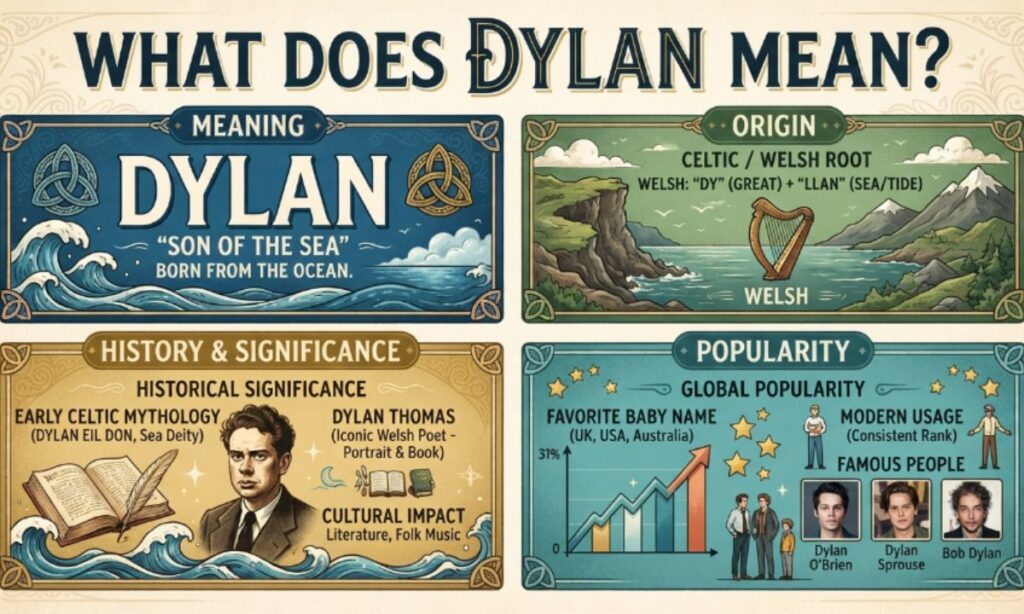 What Does Dylan Mean Meaning, Origin, History & Significance