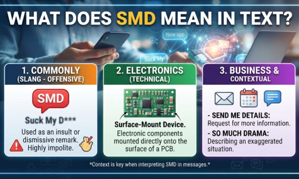 What Does SMD Mean In Text SMD Meaning Text Fully Explained