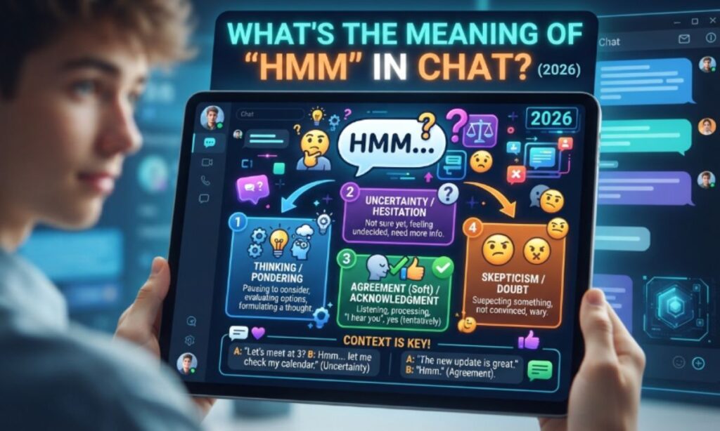 Whats the Meaning of Hmm in Chat (2026)