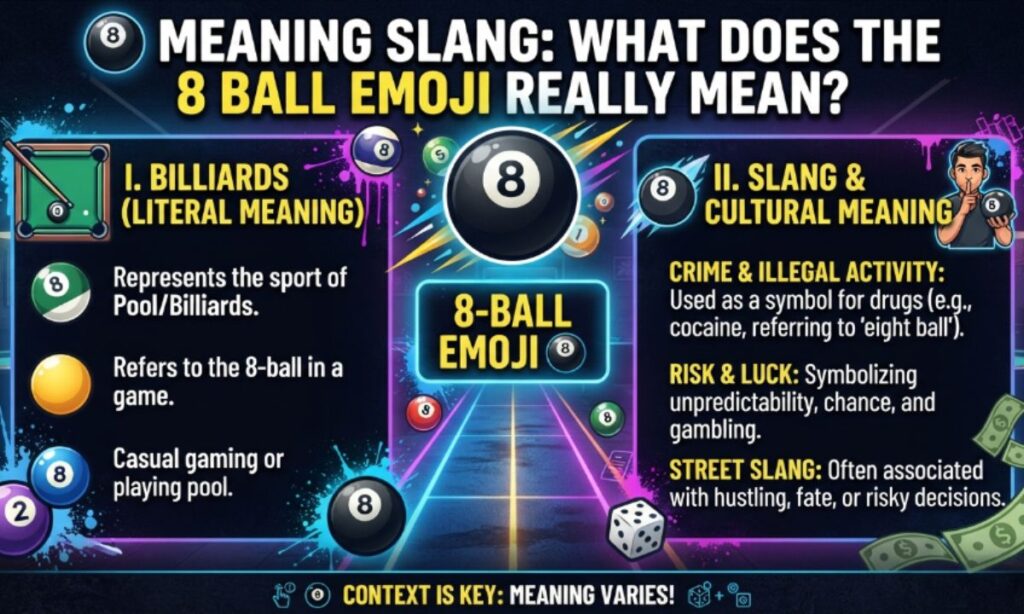 🎱 Meaning Slang What Does the 8 Ball Emoji Really Mean