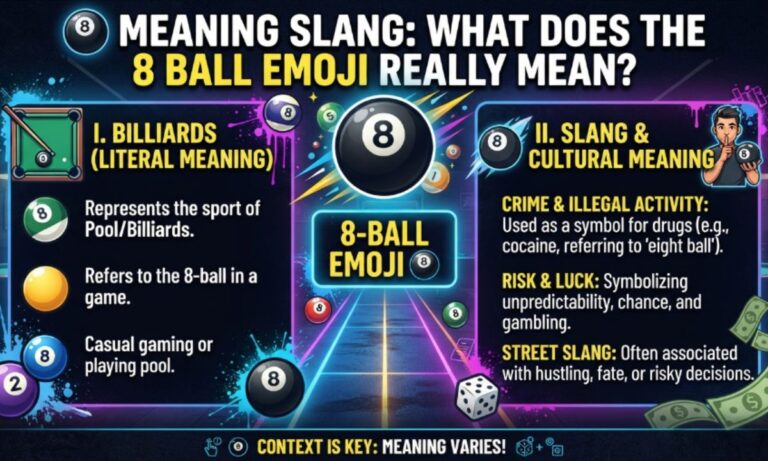 🎱 Meaning Slang What Does the 8 Ball Emoji Really Mean