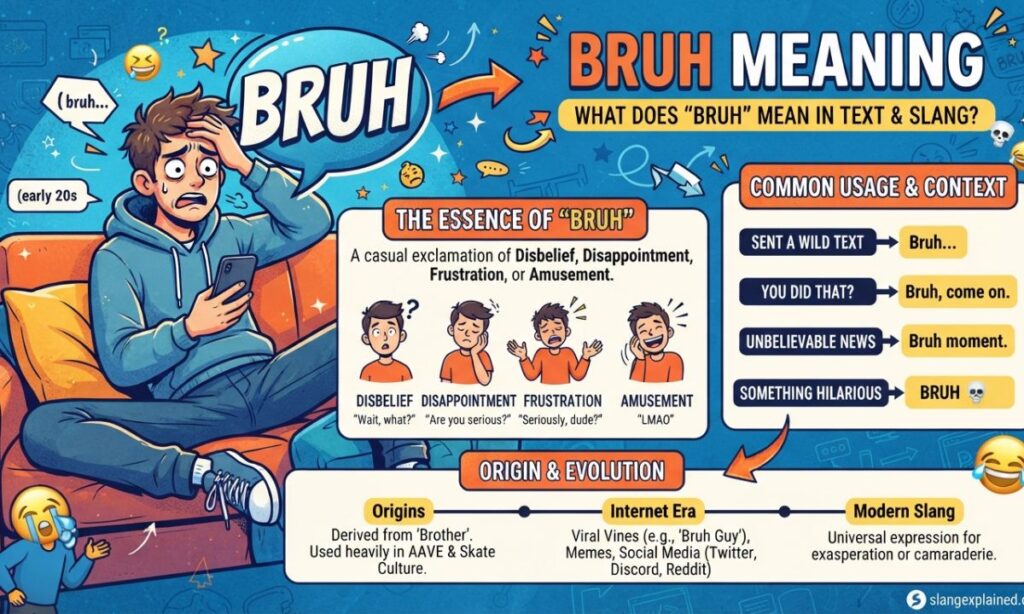 Bruh Meaning What Does Bruh Mean in Text and Slang