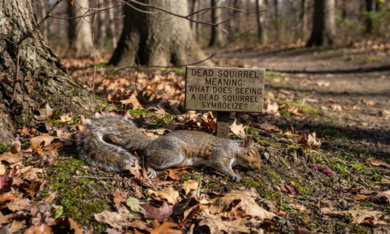 Dead Squirrel Meaning What Does Seeing a Dead Squirrel Symbolize