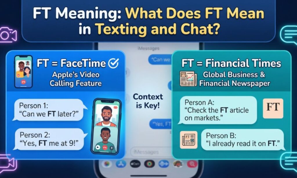 FT Meaning What Does FT Mean in Texting and Chat