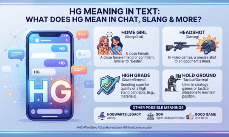 HG Meaning in Text What Does HG Mean in Chat, Slang & More