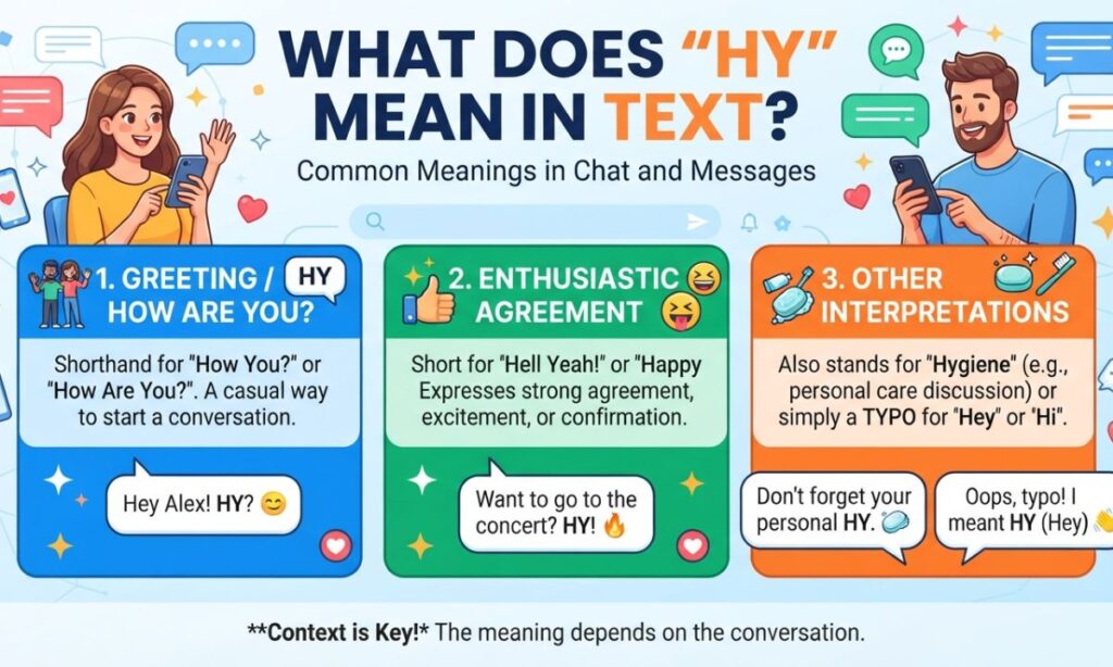 HY Meaning in Text What Does HY Mean in Chat and Messages