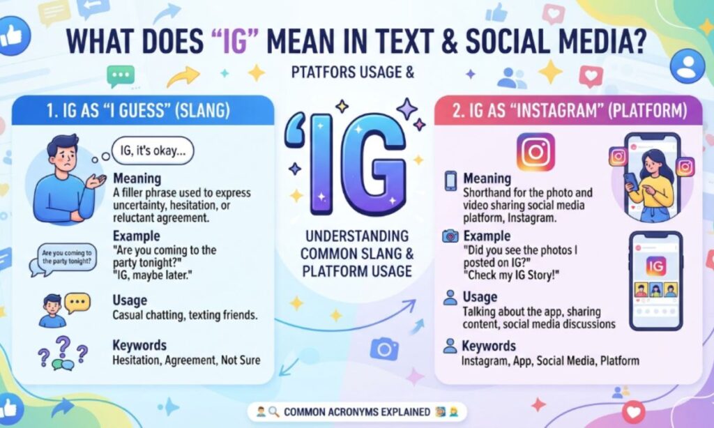 IG Meaning in Text What Does “IG” Mean in Chat and Social Media