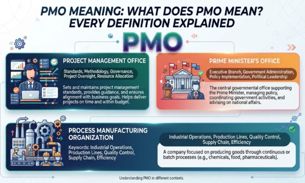 PMO Meaning What Does PMO Mean Every Definition Explained