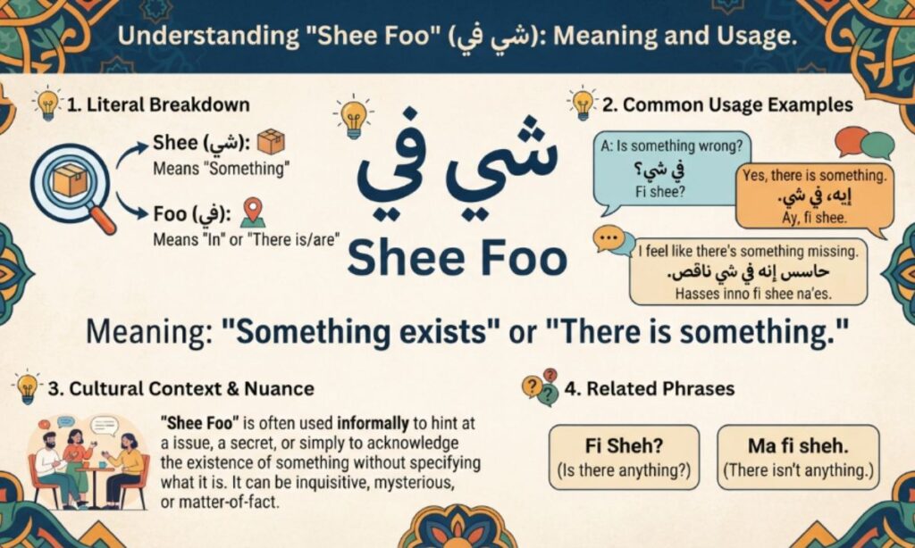 Shee Foo Meaning What Does This Arabic Phrase Really Mean
