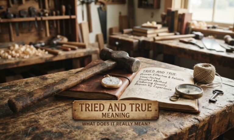 Tried and True Meaning What Does “Tried and True” Really Mean
