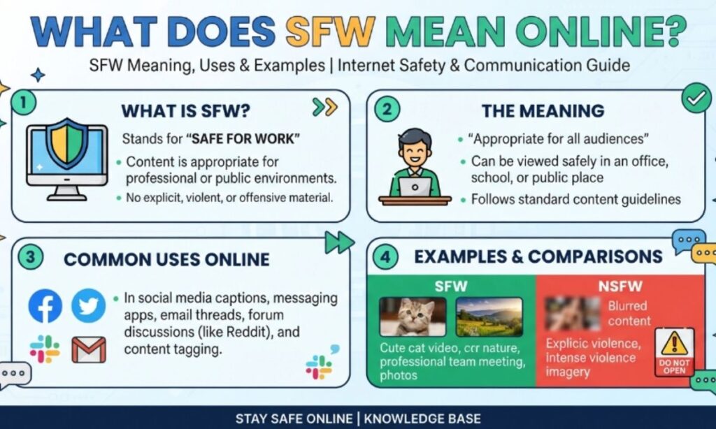 What Does SFW Mean Online SFW Meaning, Uses & Examples