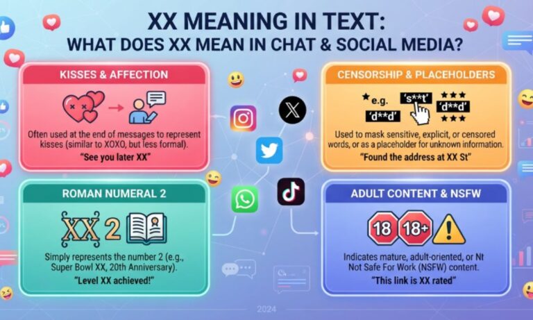 XX Meaning in Text What Does XX Mean in Chat & Social Media