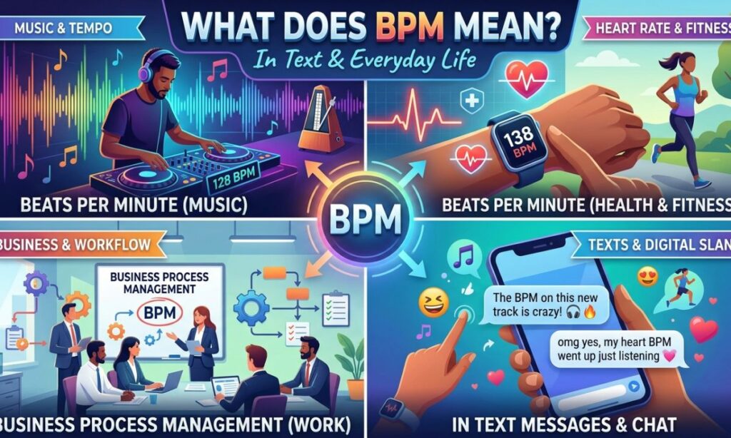BPM Meaning What Does BPM Mean in Text, & Everyday Life