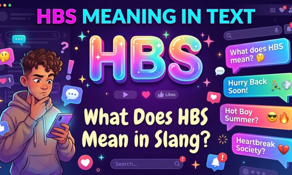 HBS Meaning in Text What Does HBS Mean in Slang