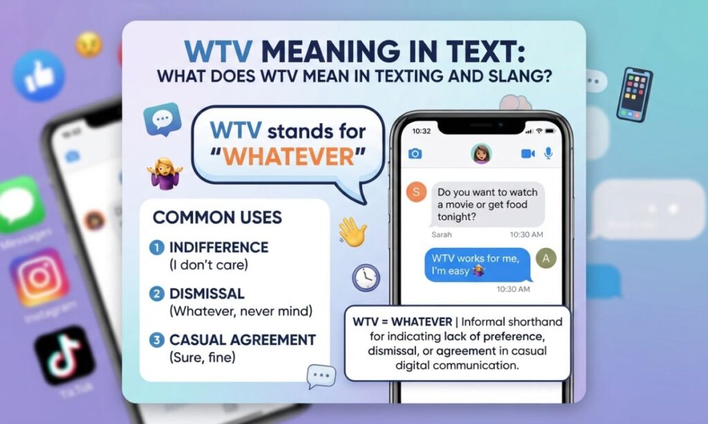 WTV Meaning in Text What Does WTV Mean in Texting and Slang